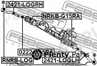  FEBEST part RNRB-LOG (RNRBLOG) Repair Kit, tie rod end
