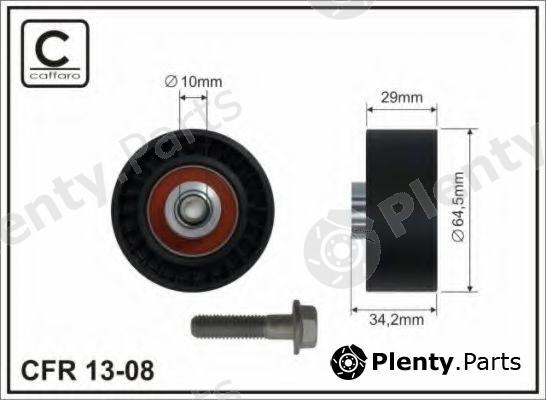  CAFFARO part 13-08 (1308) Deflection/Guide Pulley, timing belt