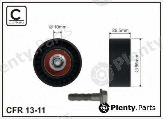 CAFFARO part 13-11 (1311) Tensioner Pulley, v-ribbed belt