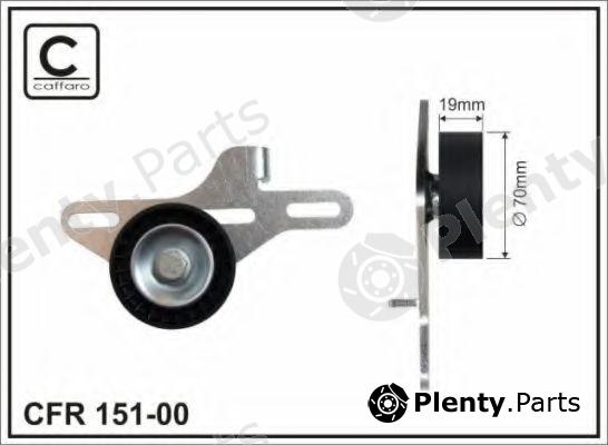  CAFFARO part 151-00 (15100) Belt Tensioner, v-ribbed belt