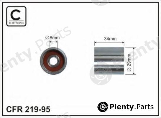  CAFFARO part 219-95 (21995) Deflection/Guide Pulley, timing belt