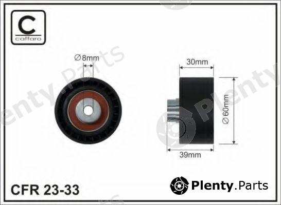  CAFFARO part 23-33 (2333) Deflection/Guide Pulley, timing belt
