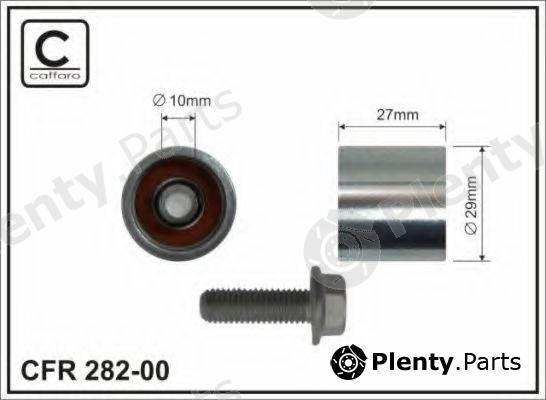  CAFFARO part 282-00 (28200) Tensioner Pulley, timing belt