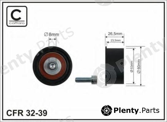  CAFFARO part 32-39 (3239) Deflection/Guide Pulley, timing belt