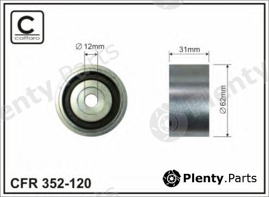  CAFFARO part 352-120 (352120) Tensioner Pulley, timing belt