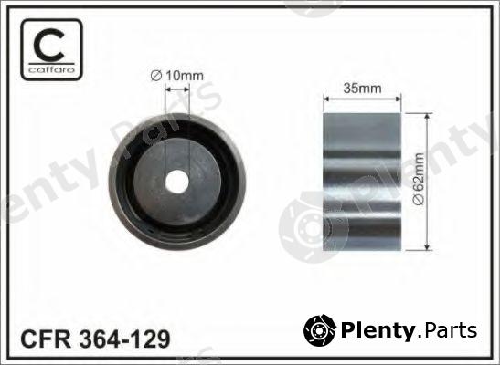  CAFFARO part 364-129 (364129) Deflection/Guide Pulley, timing belt