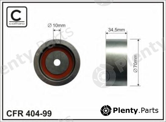  CAFFARO part 404-99 (40499) Deflection/Guide Pulley, timing belt