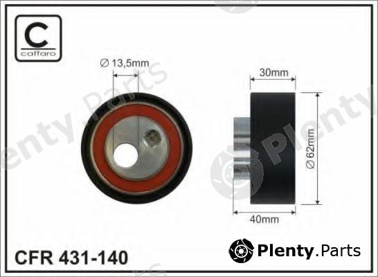  CAFFARO part 431-140 (431140) Tensioner Pulley, timing belt
