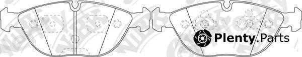  NiBK part PN0102 Brake Pad Set, disc brake