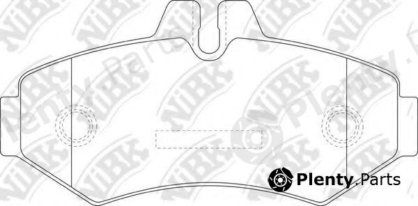  NiBK part PN0135W Brake Pad Set, disc brake