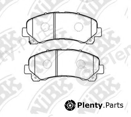 NiBK part PN0822 Brake Pad Set, disc brake