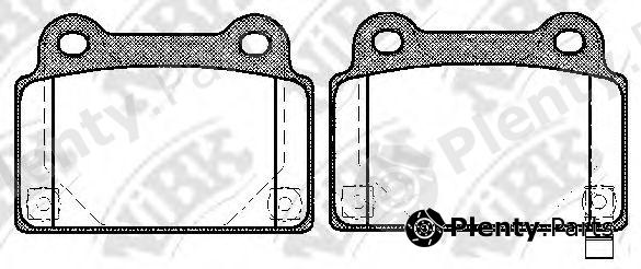  NiBK part PN23002S High Performance Brake Pad Set