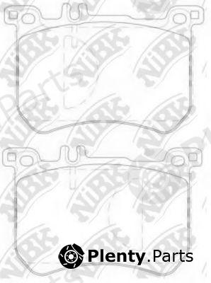  NiBK part PN31015 Brake Pad Set, disc brake