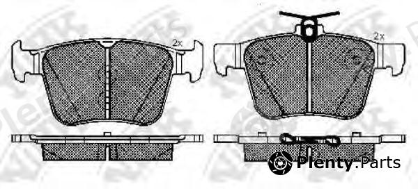  NiBK part PN33003 Brake Pad Set, disc brake