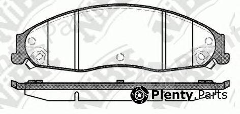  NiBK part PN51005 Brake Pad Set, disc brake