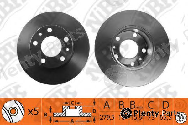  NiBK part RN1067 Brake Disc