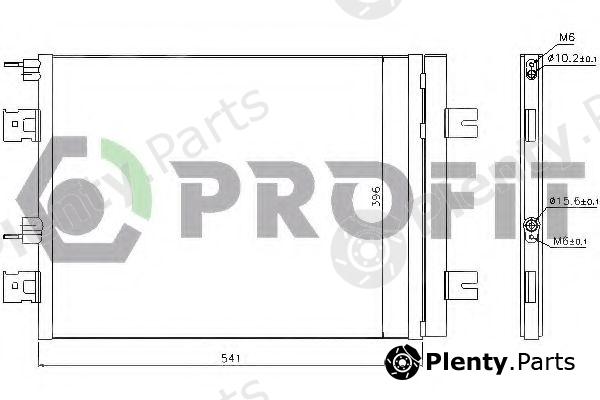  PROFIT part PR1901C3 Condenser, air conditioning