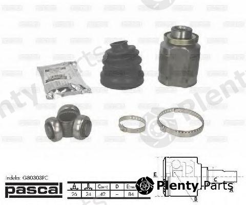  PASCAL part G80303PC Joint Kit, drive shaft