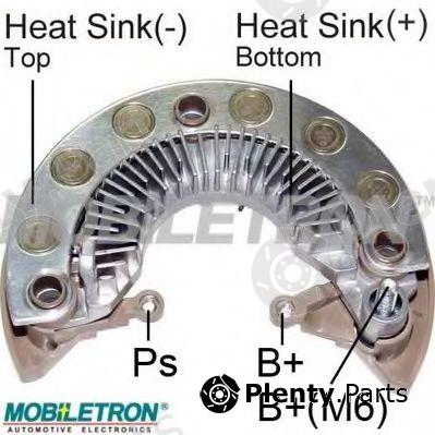  MOBILETRON part RM-208 (RM208) Rectifier, alternator