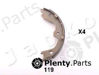  JAPKO part 55119 Brake Shoe Set, parking brake