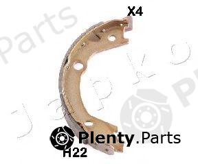  JAPKO part 55H22 Brake Shoe Set, parking brake
