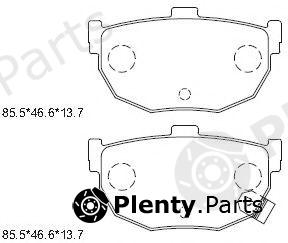  ASIMCO part KD1712 Brake Pad Set, disc brake