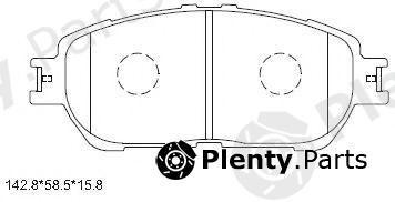  ASIMCO part KD2639 Brake Pad Set, disc brake