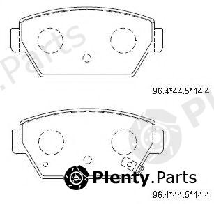  ASIMCO part KD4721 Brake Pad Set, disc brake