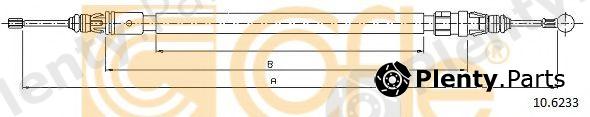  COFLE part 10.6233 (106233) Cable, parking brake