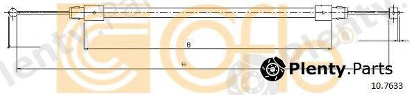  COFLE part 10.7633 (107633) Cable, parking brake