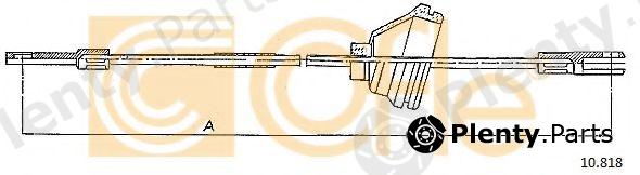  COFLE part 10818 Cable, parking brake