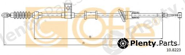 COFLE part 10.8223 (108223) Cable, parking brake