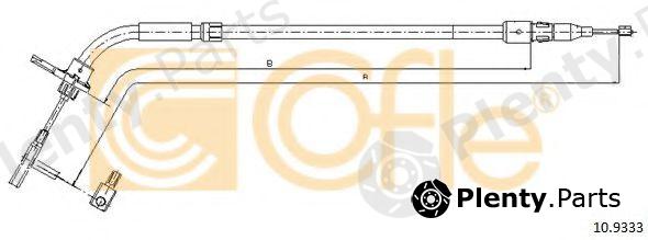  COFLE part 10.9333 (109333) Cable, parking brake