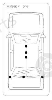  COFLE part 491.13 (49113) Cable, parking brake