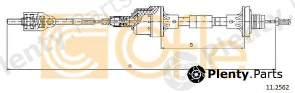  COFLE part 11.2562 (112562) Clutch Cable