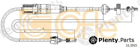  COFLE part 11.2915 (112915) Clutch Cable