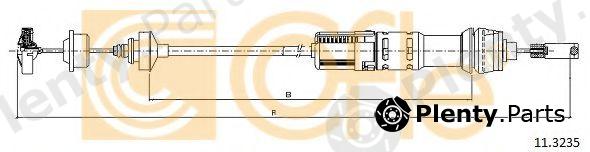  COFLE part 11.3235 (113235) Clutch Cable
