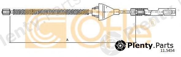  COFLE part 11.5454 (115454) Cable, parking brake