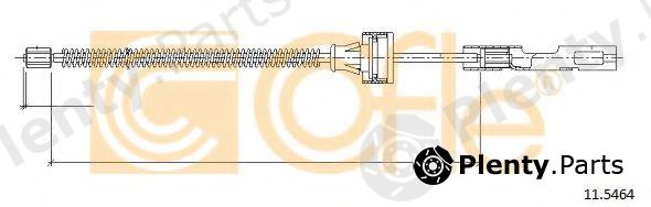  COFLE part 11.5464 (115464) Cable, parking brake