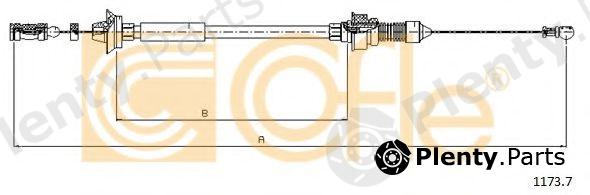  COFLE part 1173.7 (11737) Accelerator Cable