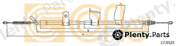 COFLE part 17.0325 (170325) Cable, parking brake