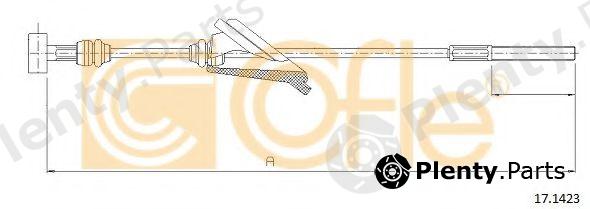  COFLE part 17.1423 (171423) Cable, parking brake