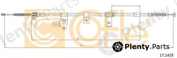 COFLE part 17.1428 (171428) Cable, parking brake