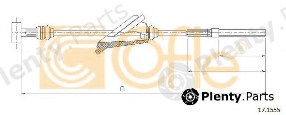  COFLE part 17.1555 (171555) Cable, parking brake