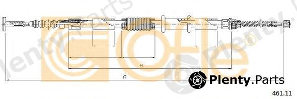  COFLE part 461.11 (46111) Cable, parking brake