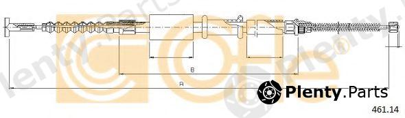  COFLE part 461.14 (46114) Cable, parking brake