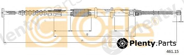  COFLE part 461.15 (46115) Cable, parking brake