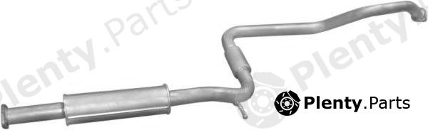  POLMO part 15400 Middle Silencer