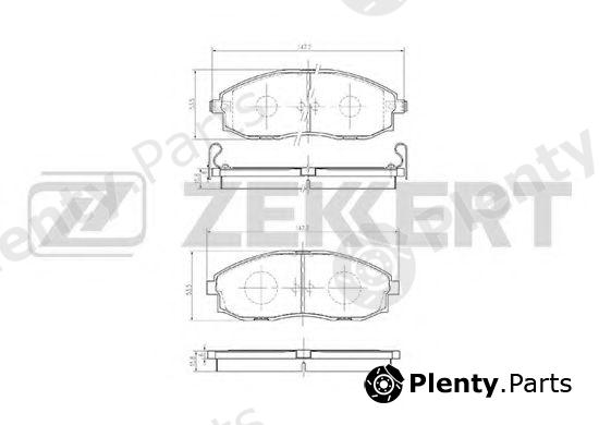  ZEKKERT part BS-1785 (BS1785) Brake Pad Set, disc brake
