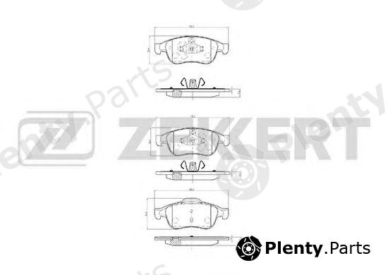  ZEKKERT part BS-2800 (BS2800) Brake Pad Set, disc brake
